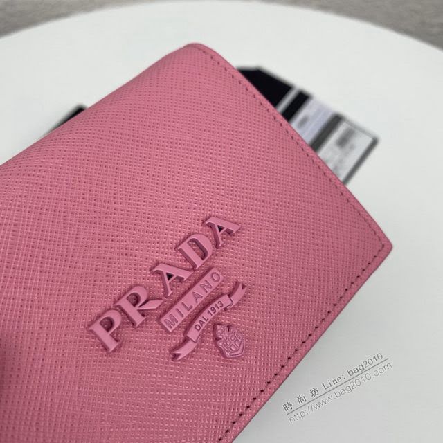 prada錢包 普拉達專櫃最新爆款短錢包 1MV204 prada女士短夾  pyd2206